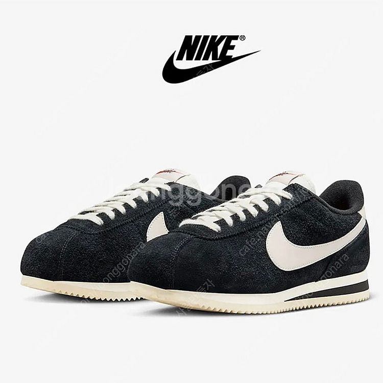 [극미중고] 나이키 코르테즈 빈티지 블랙 (W255, UK6)--0