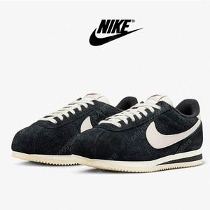 [극미중고] 나이키 코르테즈 빈티지 블랙 (W255, UK6)