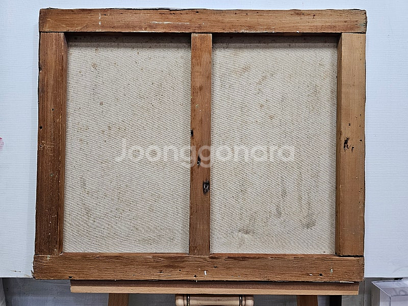 오래된 고화 풍경화 캔버스 유화 그림 60x50cm 고...--5