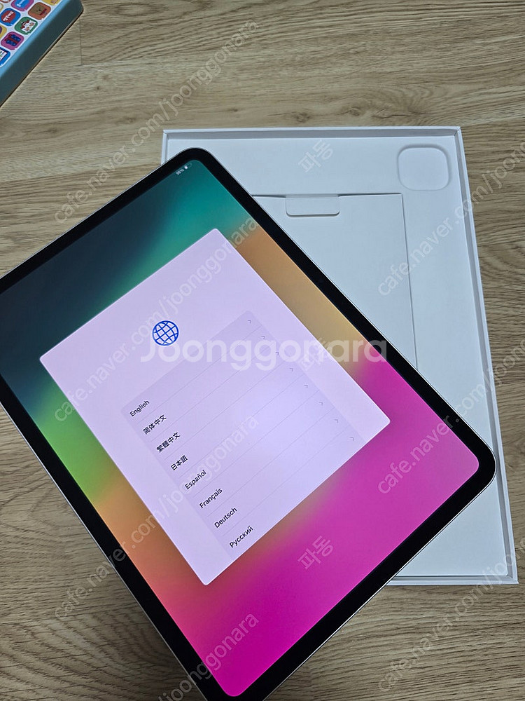 아이패드 프로11 M4칩 나노텍스처 실버 셀룰러 1TB--2