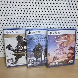 미개봉 새제품 PS4 & PS5 게임타이틀 싸게 팝니다.