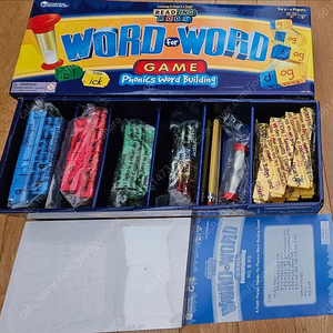 러닝리소스 워드포워드 word for word 리딩로드 파닉스 빌딩 게임 영어교구