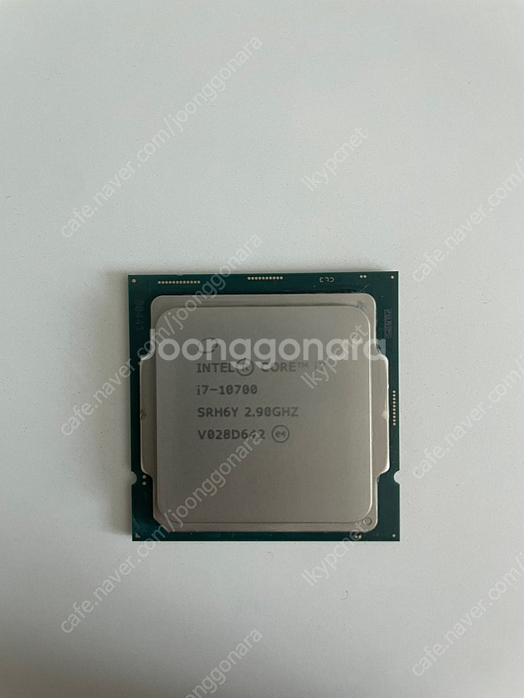 [INTEL] i7-10700 풀박스 팝니다. (부평)--1