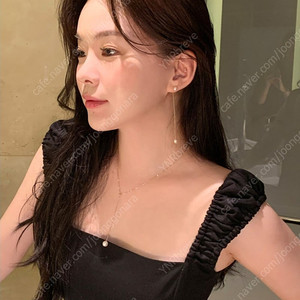 하늘이네마켓 은썸주얼리 14k 로즈골드 진주 귀걸이 팝니다