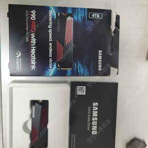 삼성 SSD 990 PRO Heatsink 4TB 팝니다.