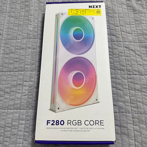 NZXT F280 core팬