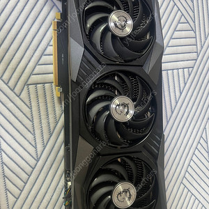 MSI RTX 3080 게이밍 트리오