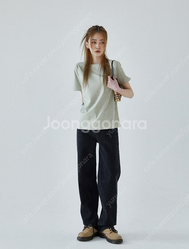 블랙업 [B-DENIM] SLIM LONG STRAIG...--1