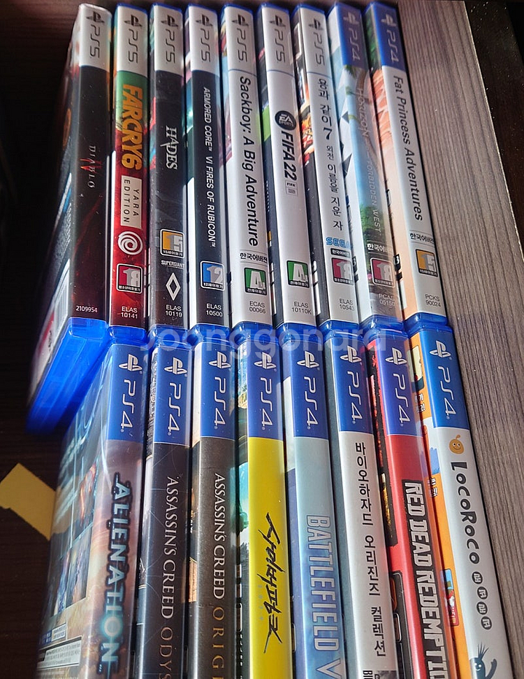 ps4 ,ps5 타이틀 30여가지 올려봅니다. 광주광역...--0