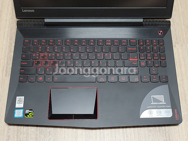 레노버 리전 Y520 1050ti 게이밍노트북--7