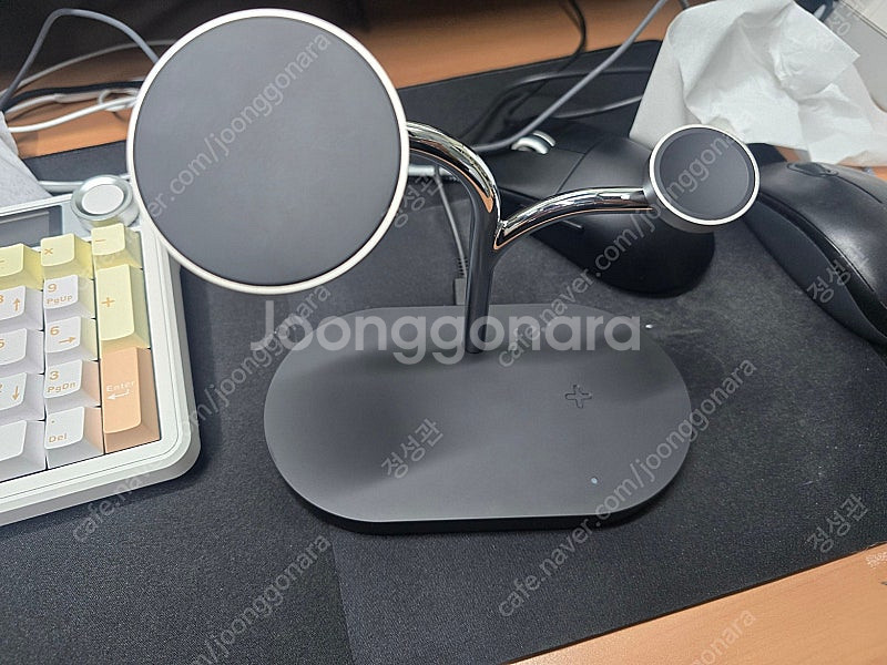 삼성 정품 3 in 1 무선 충전기--1