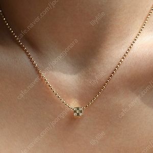 보스크 아델 다이스 펜던트 14k 옐로우골드