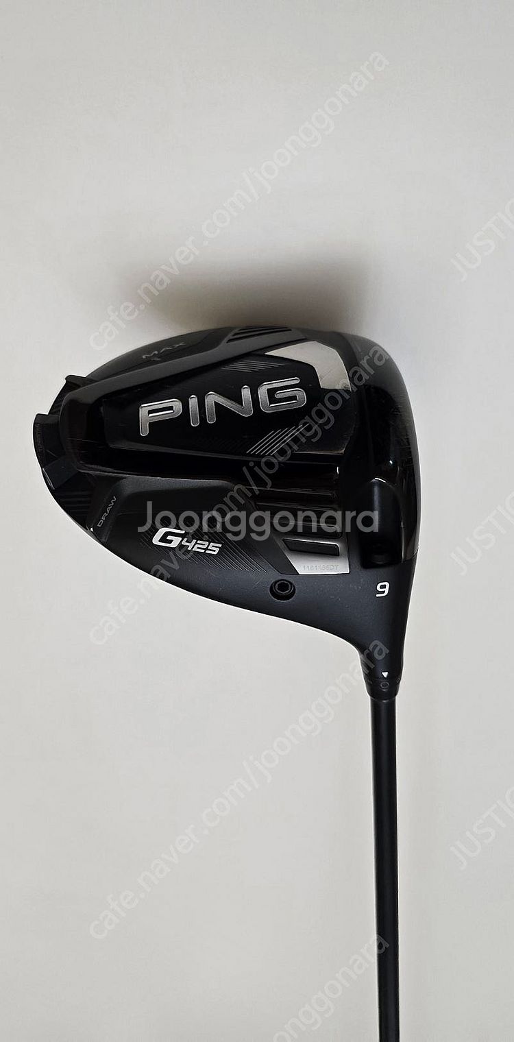 핑 G425max 드라이버 9도, 강도S, 상태 매우좋...--5
