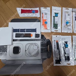 애플워치 울트라2 애케플가입 + 워치밴드 9종 팔아요.