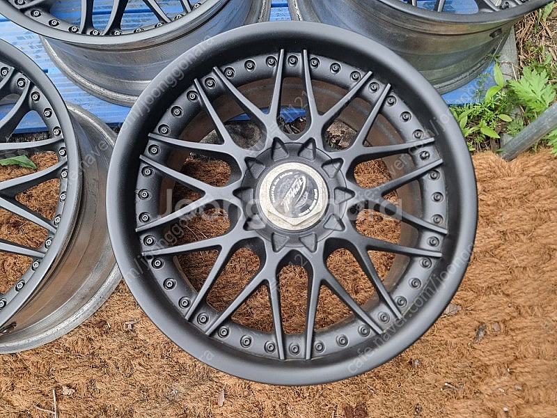18인치 일본제조 3피스 경량정품 BBS 디자인 카랜스...--5