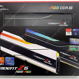 G.SKILL DDR5 6000 CL30 TRIDENT Z5 NEO RGB J 블랙 패키지 64GB(32Gx2)