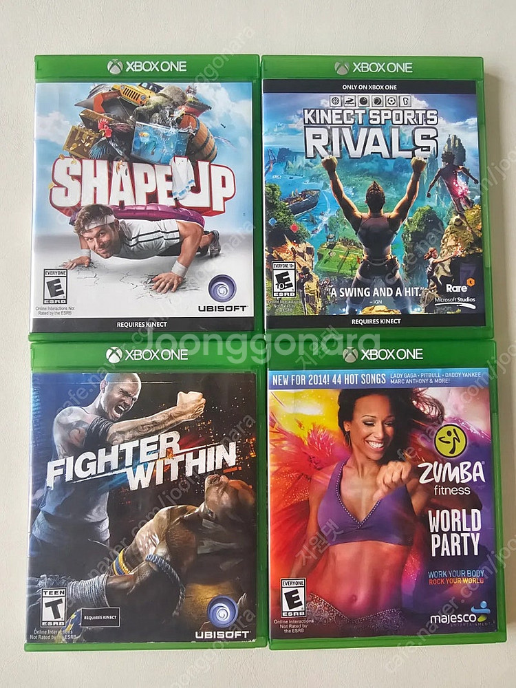 XBOX ONE 키넥트 스포츠 게임 팝니다--0