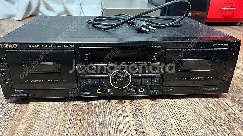 카세트 더블 데크 teac--0
