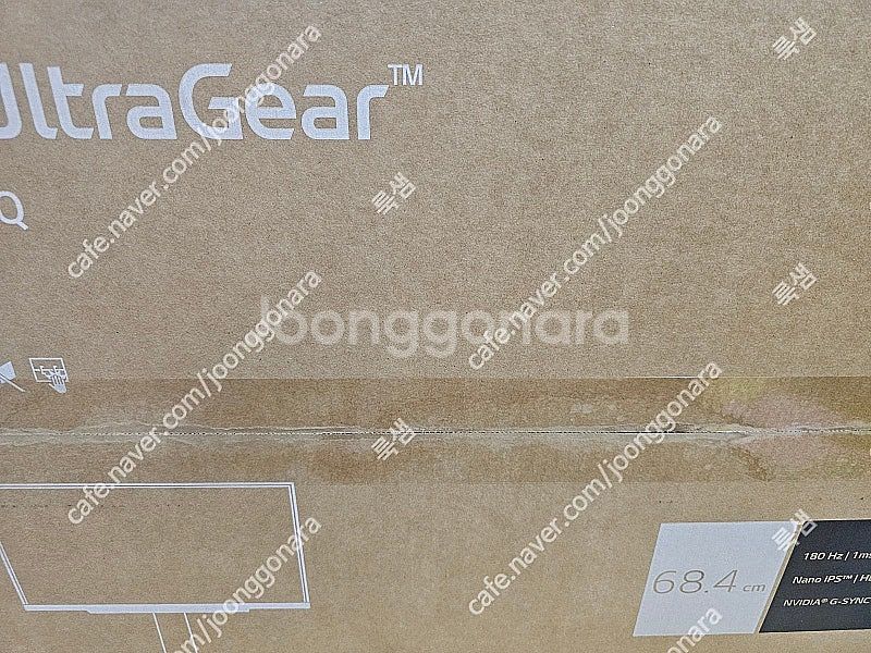 LG 울트라 기어 27GS85Q 미개봉 새상품 가격내림--2