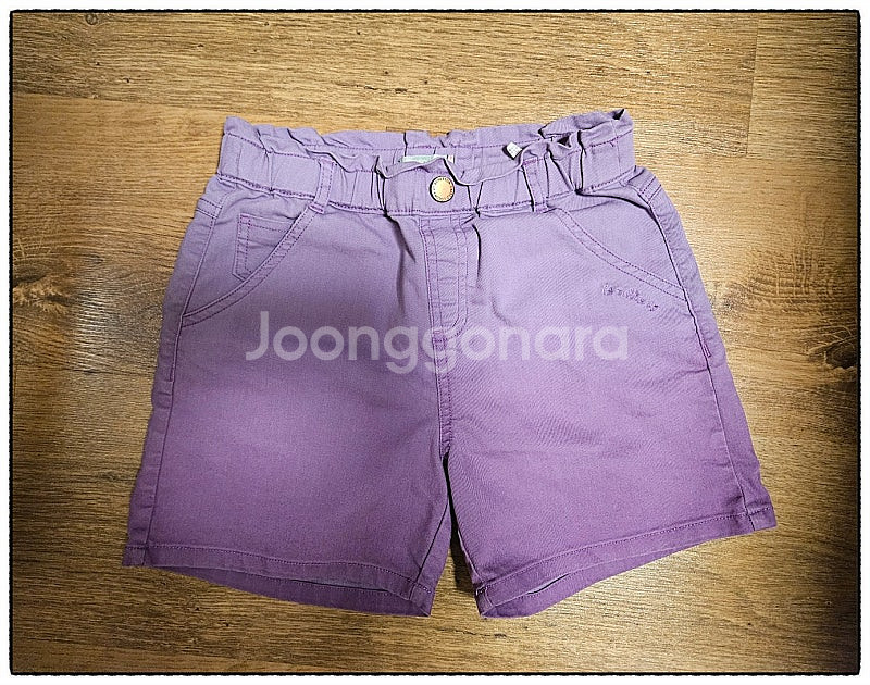 아동 베네통 반바지 퍼플 [130]--0