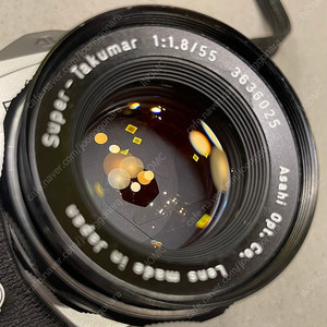< 95% 오리지널 컨디션 > 올드스쿨 M42 보케 몬스터 펜탁스 수퍼 타쿠마 55.8 ASAHI PENTAX SUPER TAKUMAR 55mm f 1.8