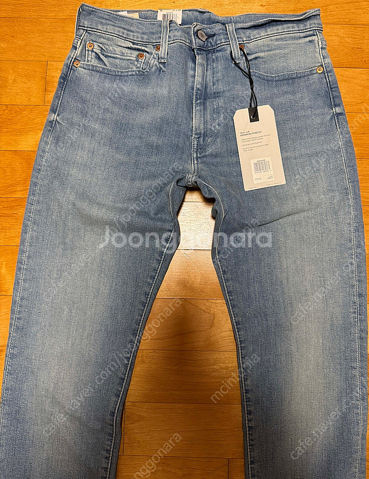 리바이스 프리미엄 512 청바지 31x32 사이즈 levis premium 512 slim taper jeans--5