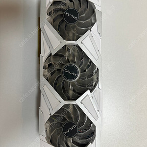 갤럭시 rtx3070 EX Gamer OC 화이트 3팬