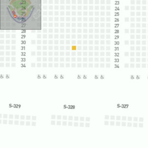 8월23일 기아vs 엘지 오렌지석3루 31열 1자리 판매