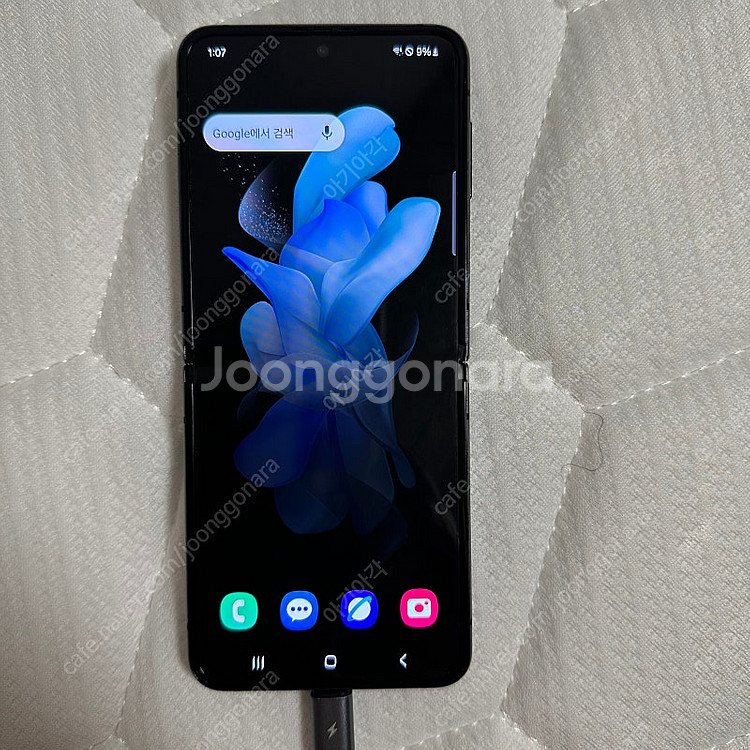 갤럭시 Z플립 4 블랙 256GB--2