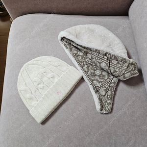 일괄 택포 폴로 키즈 램스울 비니모자.이어머프양면 페이즐리귀마개 모자
