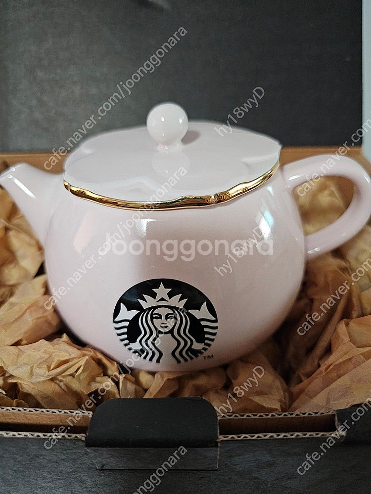 새상품- 스타벅스 19체리블라썸 티팟 핑크 박스포장그대로 +뽁뽁이 포장배송--4