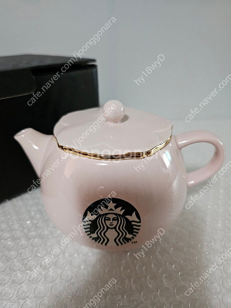 새상품- 스타벅스 19체리블라썸 티팟 핑크 박스포장그대로 +뽁뽁이 포장배송--6