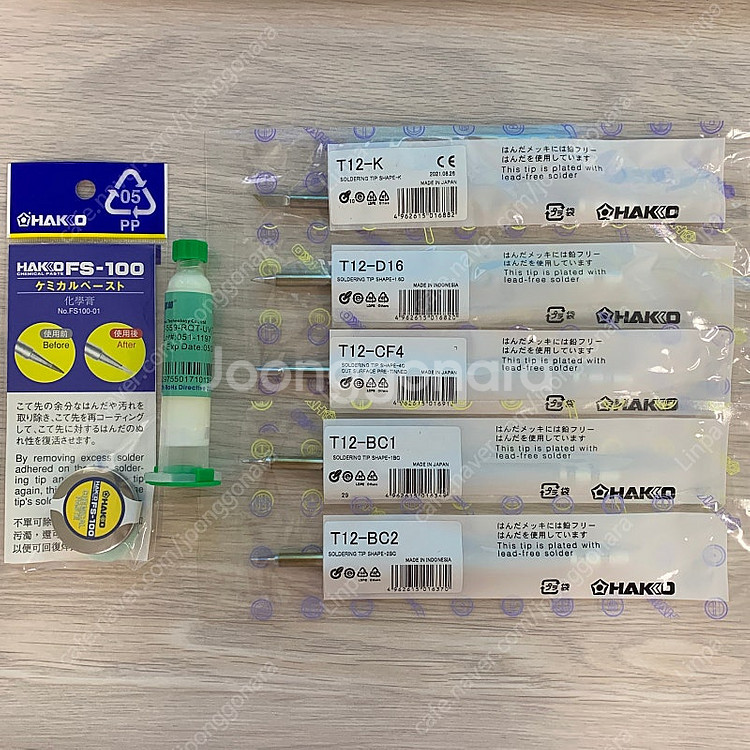HAKKO T12 인두팁 팝니다.--0