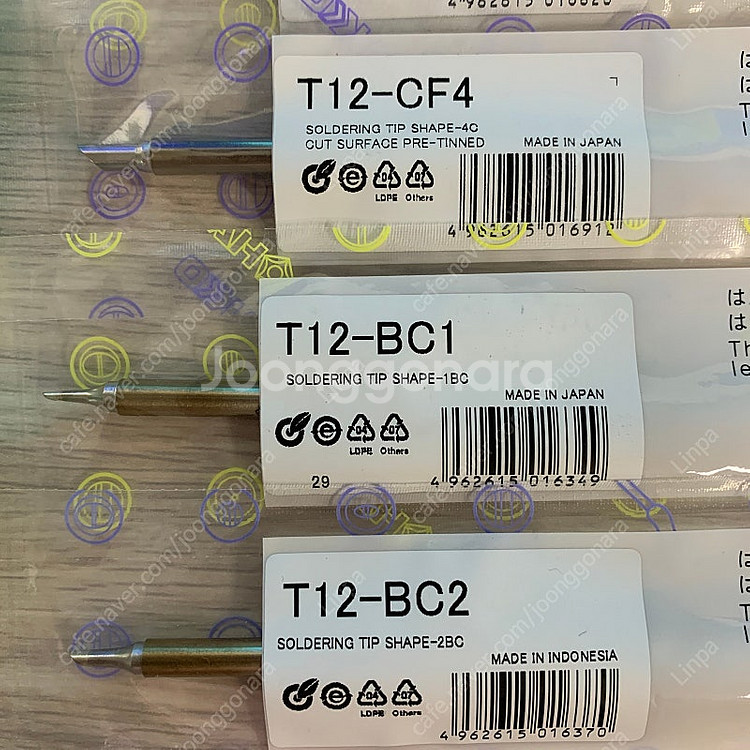 HAKKO T12 인두팁 팝니다.--2