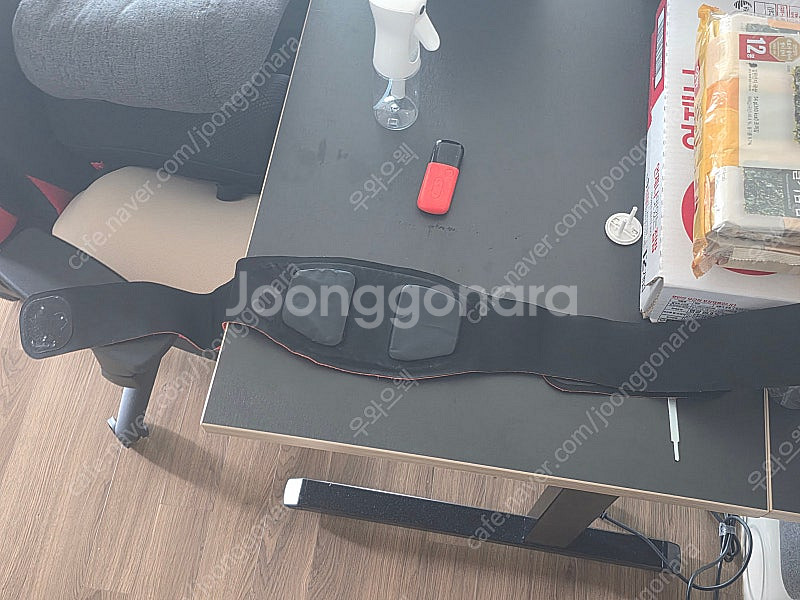 핫서클(슬림벨트,복부ems마사지기) + 리모콘,분무기 ...--3