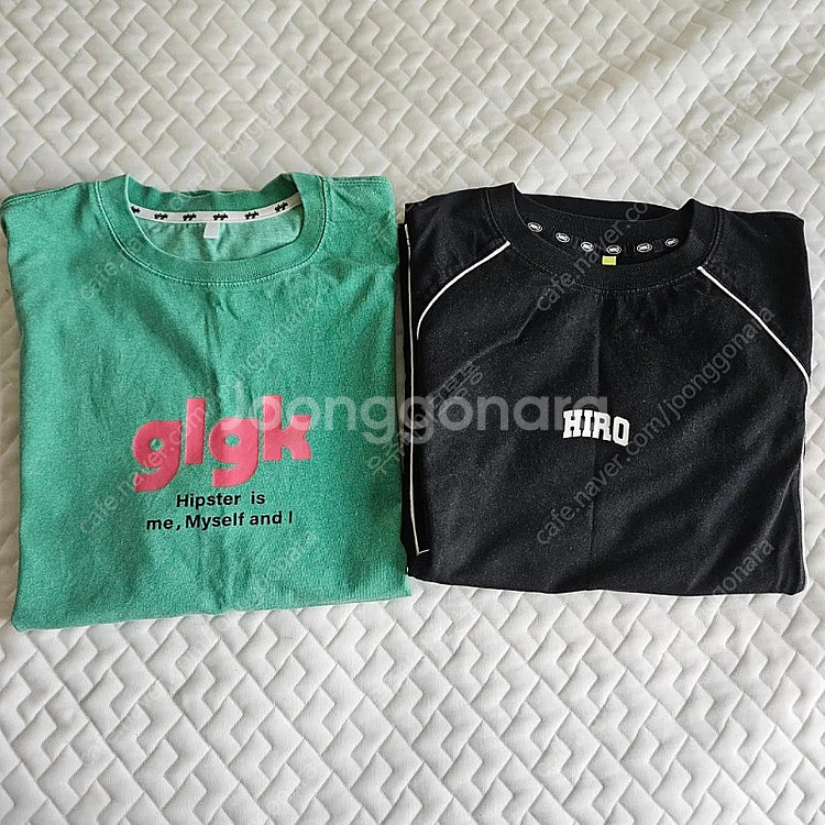 glgk 히로 160 반팔티 2종 일괄--0