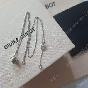 디디에두보[고윤정착용] 센슈얼 골드 14k금목걸이