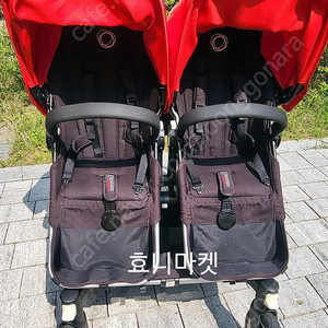 부가부 동키1 쌍둥이 유모차