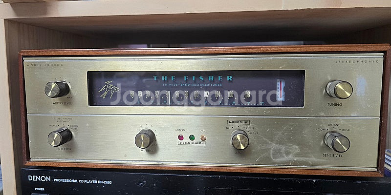 Fisher 200B 진공관 튜너 판매--0