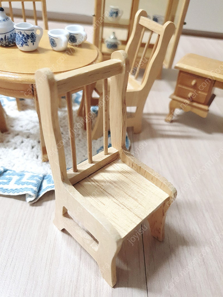 핸드메이드 80년대 빈티지 미니어처 장식가구 세트 이미지