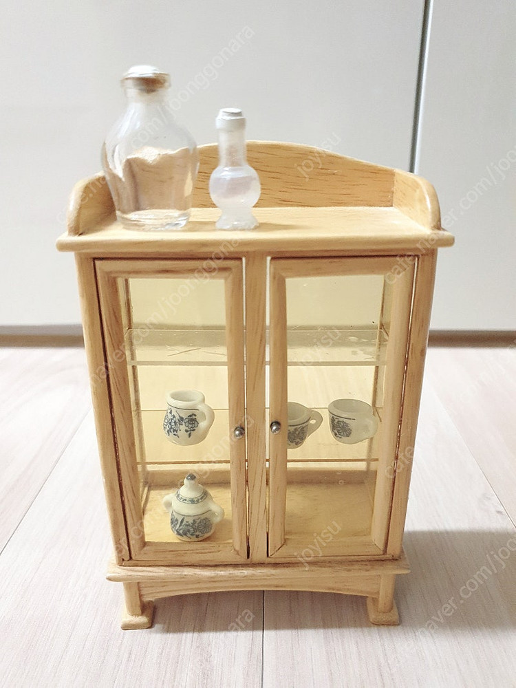 핸드메이드 80년대 빈티지 미니어처 장식가구 세트 이미지