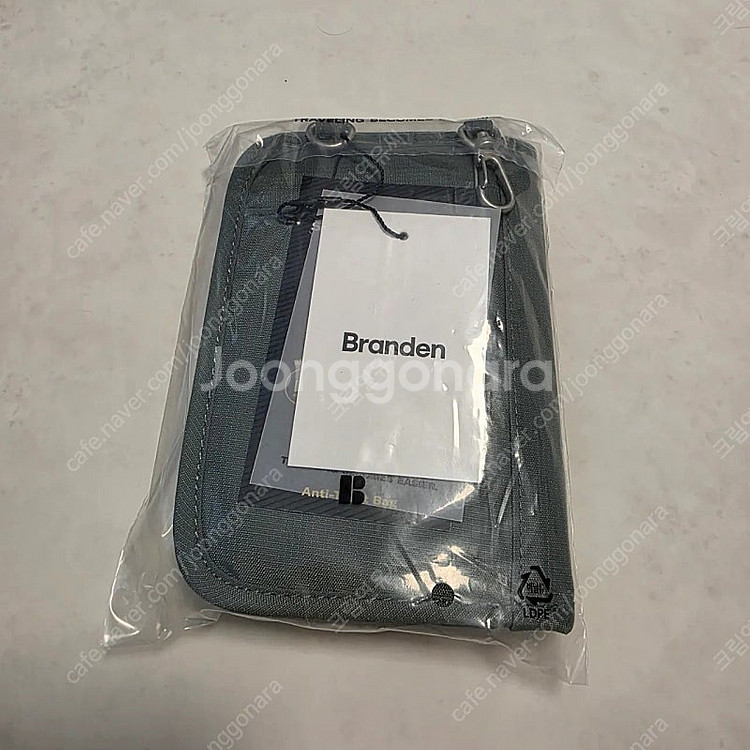 브랜든 세이프 크로스 월렛백 소프트카키 미개봉 새상품--3