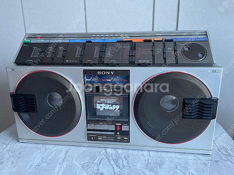 소니 SONY CFS-99 붐박스 오디오 카세트테이프--1