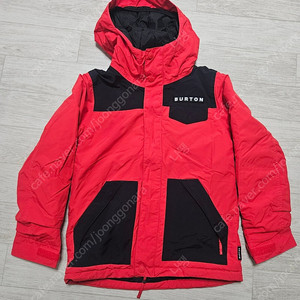 Burton Boys' Dugout 2L Jacket tomato, S, 버튼 아동 스키 보드복 자켓 사이즈 S