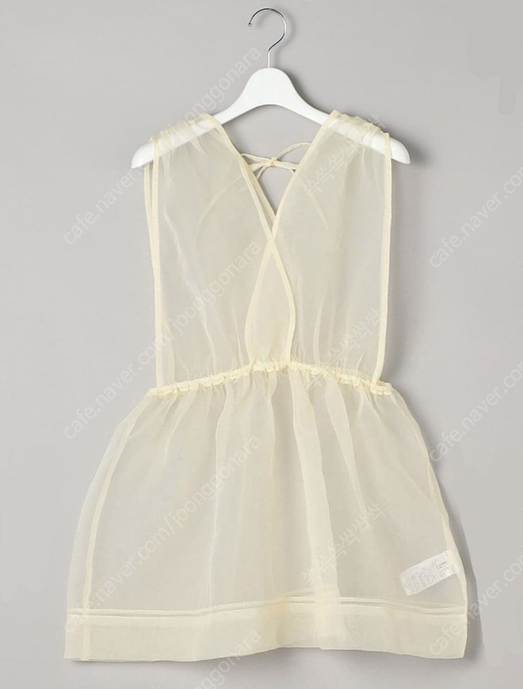 (새상품) Freak's Store 프릭스스토어 시어 시스루 레이어드 원피스 크림컬러 이미지