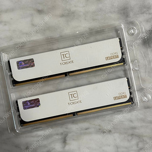 DDR5 T-Create Expert 6000 CL30-36-36-76 화이트 32G