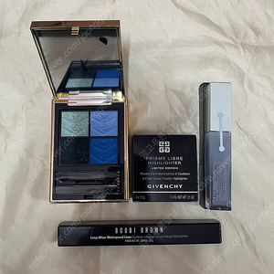 전부 미사용 새상품 화장품일괄 입생로랑 900 팔레트,지방시 N14 하이라이터,스쿠 103 랩핑립 덤 바비브라운 아이라이너