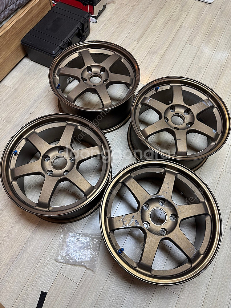 Rays TE37 18인치 8j 38 pcd120--0