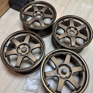 Rays TE37 18인치 8j 38 pcd120