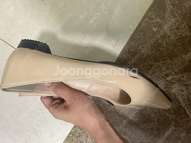 수제화 그랑플리에 스틸레토 펌프스 240-245 누드베...--4